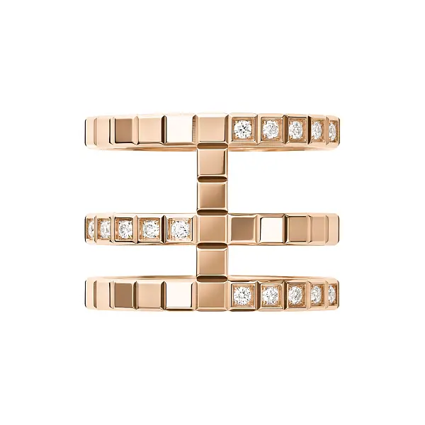 Chopard 萧邦 Ice Cube 黄金戒指 827007-5000