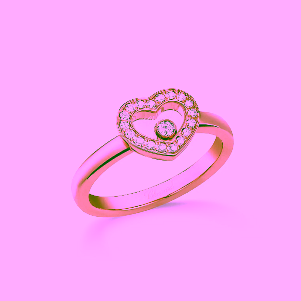 萧邦 Happy Diamonds 82A054-5200 金戒指