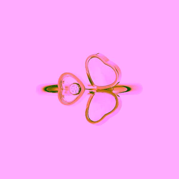 黄金戒指 Chopard Happy Hearts 82A083-5300