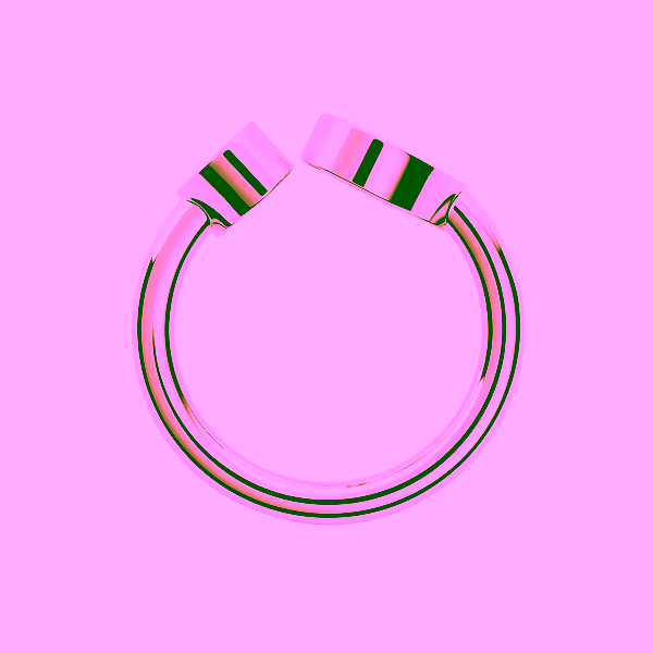 萧邦 Happy Hearts 黄金戒指 829482-5300