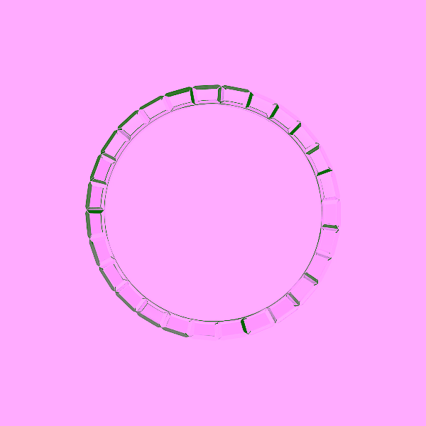 萧邦冰立方金戒指 827006-1000