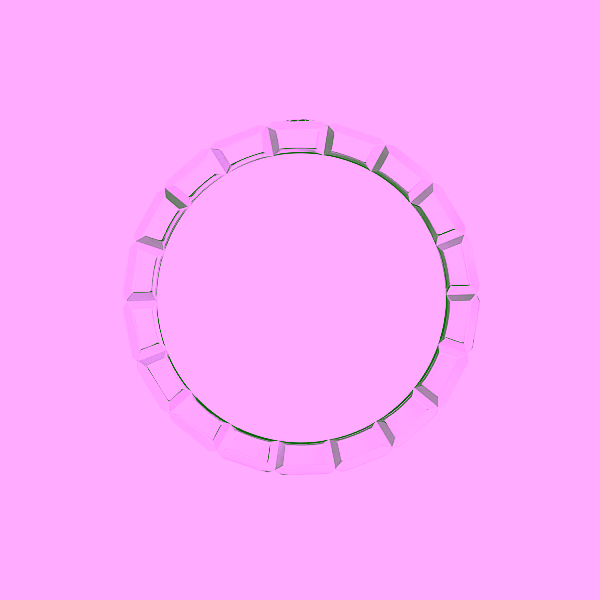 萧邦 Ice Cube 镶钻金戒指 829834-1060