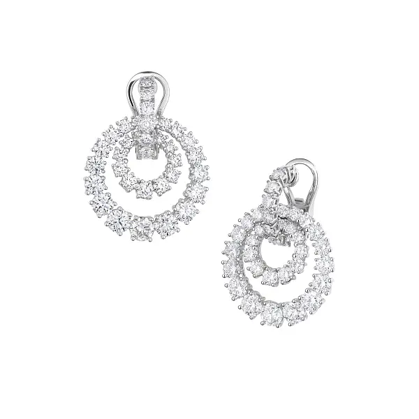 Zlaté Náušnice Chopard L'Heure du Diamant 849059-1001