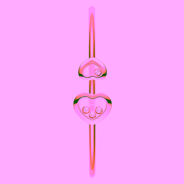 Chopard Happy Diamonds 黄金手链 85A614-5000