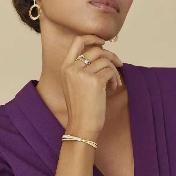 Marco Bicego Masai 黄金戒指 AG324_B2_YW_M5