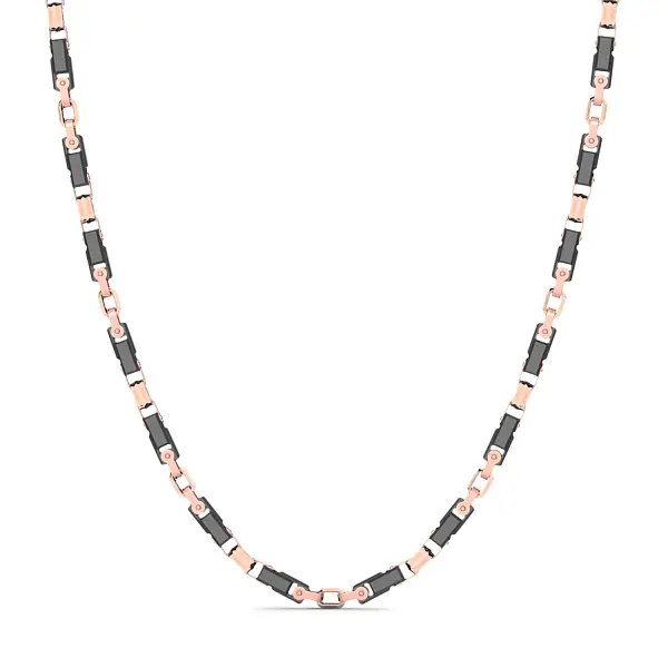 Zancan Ceramikgold 黄金项链 KC061R-N-60