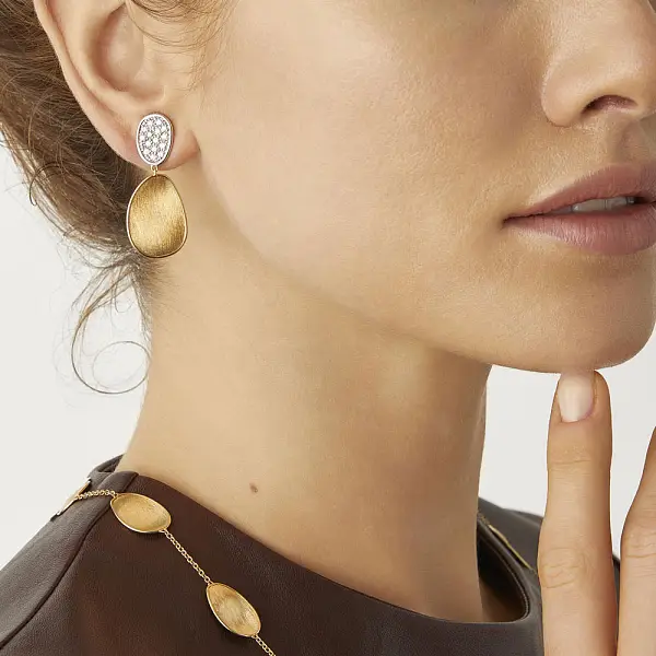 Marco Bicego Lunaria 黄金耳环 OB1432_B_YW_Q6