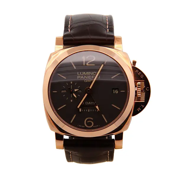 Luminor 1950 8 Days GMT 玫瑰金版 PAM 576