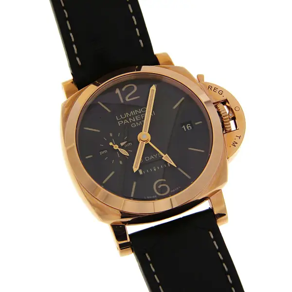 Luminor 1950 8 Days GMT 玫瑰金版 PAM 576