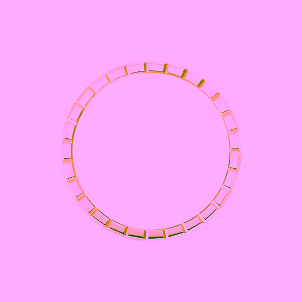 萧邦冰立方金戒指 827702-0226