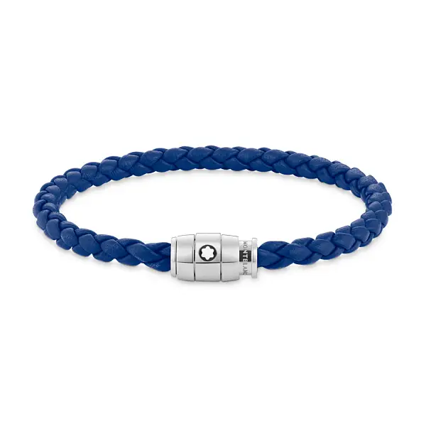 万宝龙 Montblanc 柔软皮革三环手链 MB130899