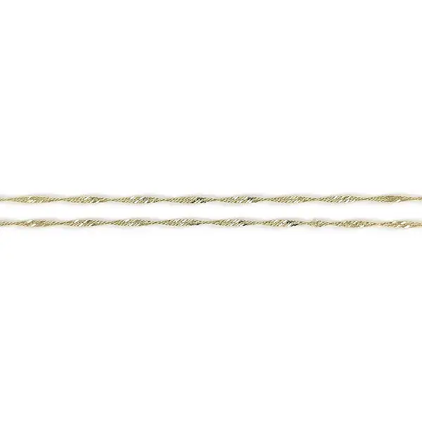 新加坡式黄金项链