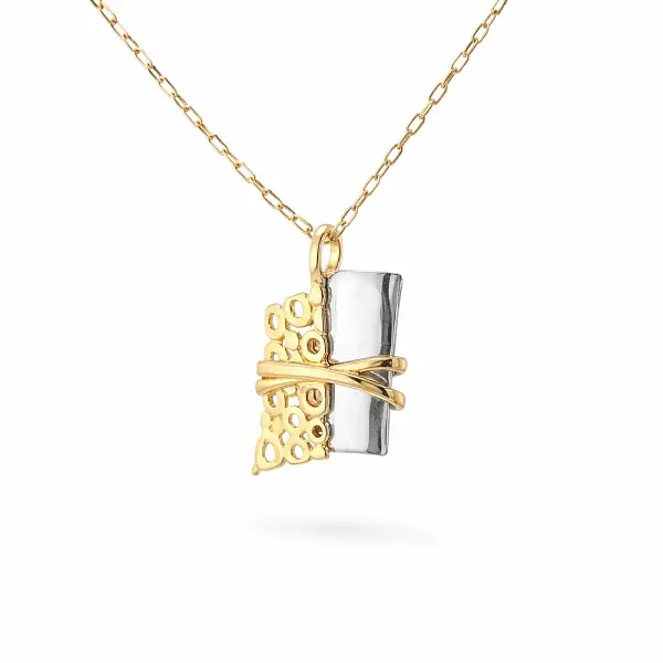 金质花丝纹样吊坠