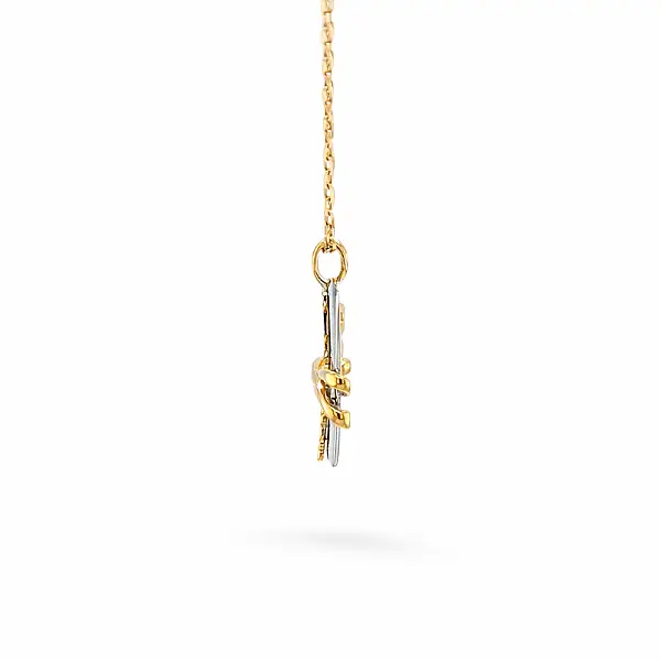 金质花丝纹样吊坠