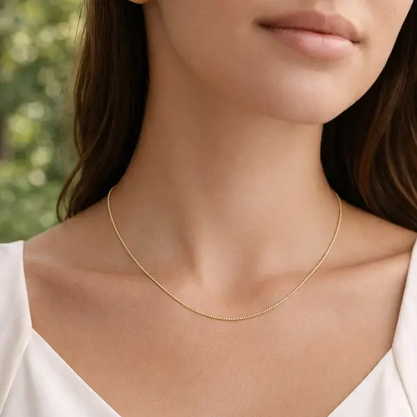 黄金装甲链项链