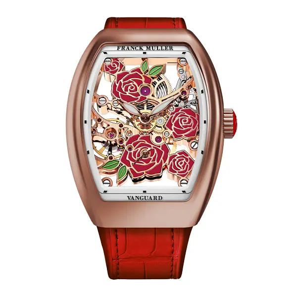 Franck Muller Vanguard Rose V32 S SQT ROSE (RG)