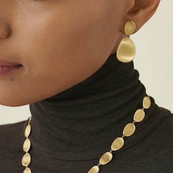 金耳环 Marco Bicego Lunaria OB1348 Y