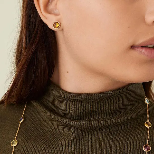 金耳环 Marco Bicego Jaipur OB957 QG01 Y