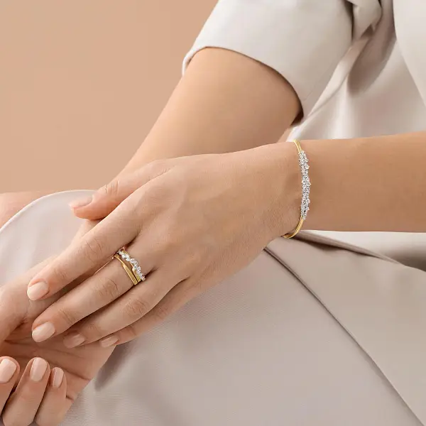 Marco Bicego Marrakech 18K 黄金戒指 AG364 B1 YW M5