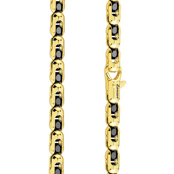 Zancan Ceramikgold 黄金项链 KC076G-N