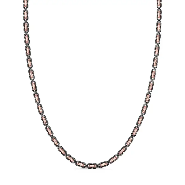 Zancan Ceramikgold 18K 黄金项链 KC074R-N-60