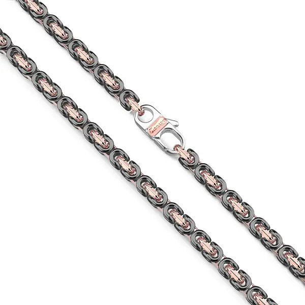 Zancan Ceramikgold 18K 黄金项链 KC074R-N-60