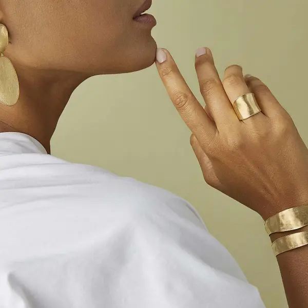 Marco Bicego Lunaria AB551 Y 02 黄金戒指