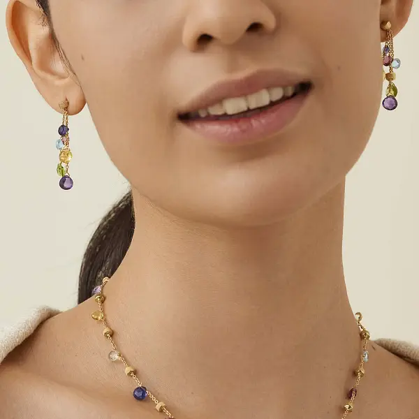 Marco Bicego Paradise OB915 MIX01 Y 02 黄金耳环