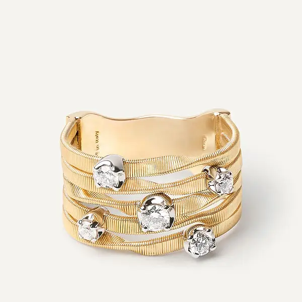 Marco Bicego Marrakech AG157_B7 YW M5 黄金戒指