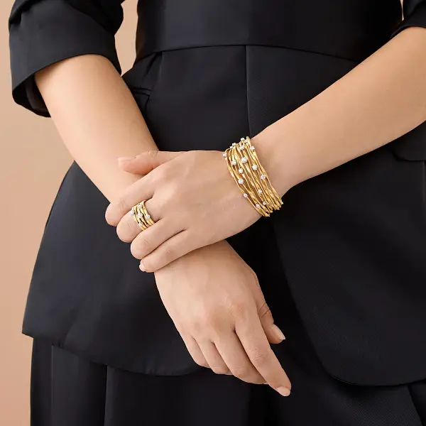 Marco Bicego Marrakech AG157_B7 YW M5 黄金戒指