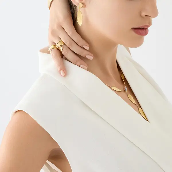 Marco Bicego Lunaria Twist AB660 Y 02 黄金戒指