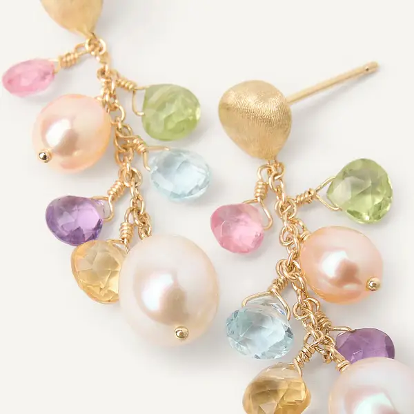 Marco Bicego Paradise OB1778 MIX114 Y 黄金耳环