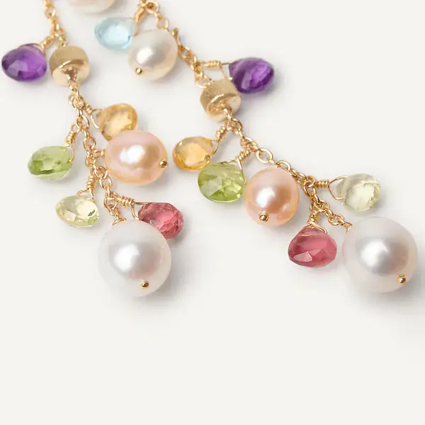 Marco Bicego Paradise OB1779 MIX114 Y 黄金耳环