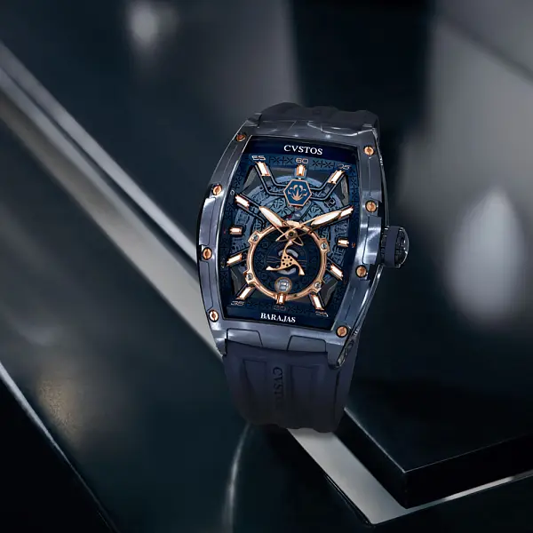 Cvstos Challenge Jetliner PS/Blue Steel 5N Comp/Tequila Barajas 限量腕表 A10103.4103001