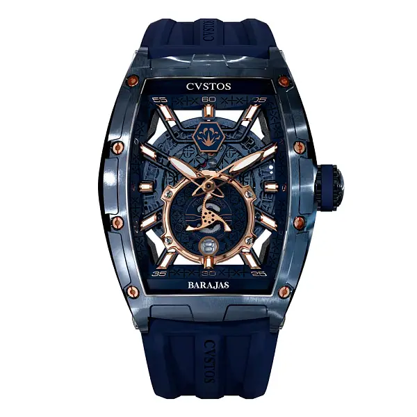 Cvstos Challenge Jetliner PS/Blue Steel 5N Comp/Tequila Barajas 限量腕表 A10103.4103001