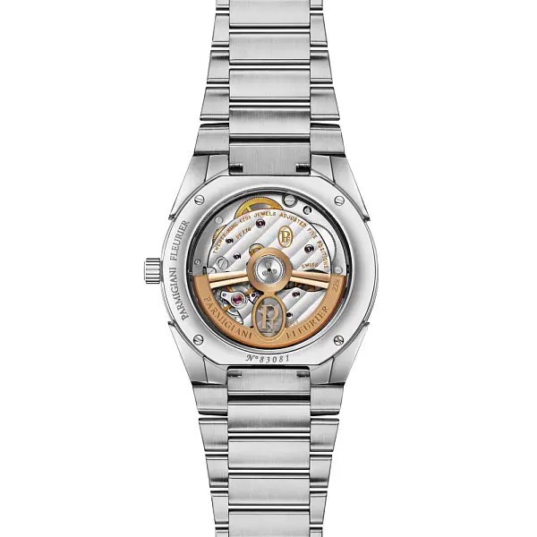 Parmigiani Tonda PF Automatic Steel Platinum Alta Rosa PFC804-1020007-100182