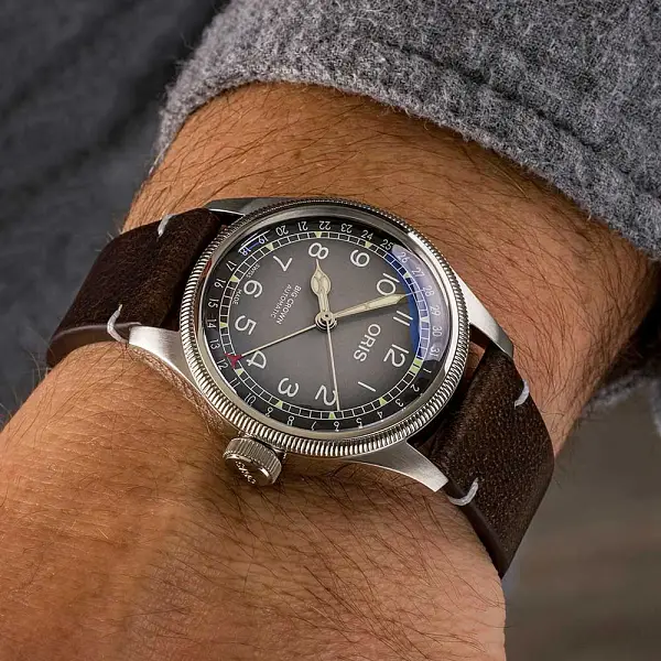 Oris Big Crown Pointer Date X Cervo Volante Grey 01 754 7779 4063-Set