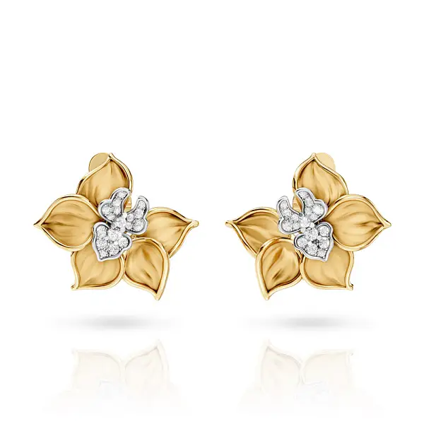 Carrera y Carrera 兰花 Maxi 耳环