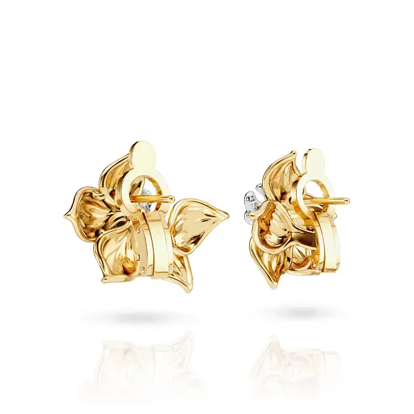 Carrera y Carrera 兰花 Maxi 耳环