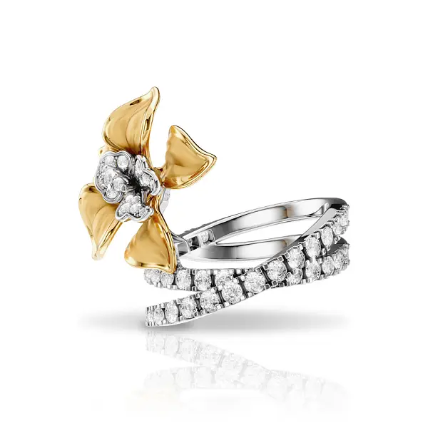 Carrera y Carrera 兰花 Maxi 戒指