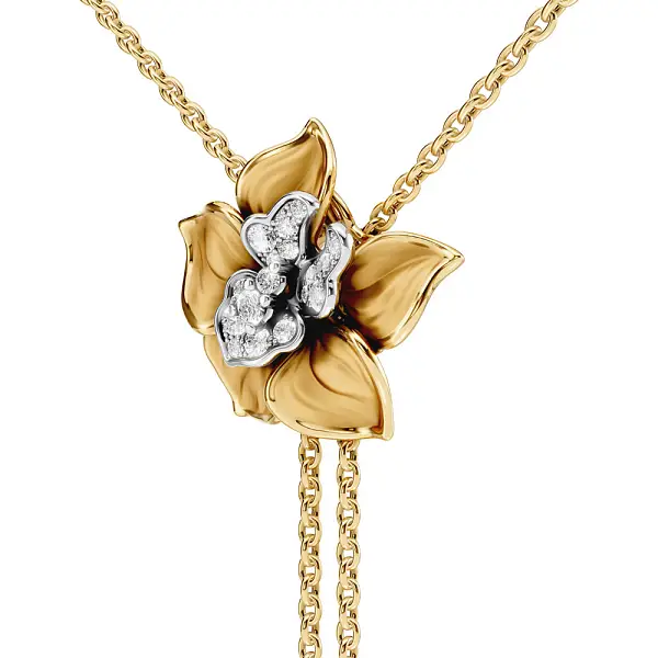 Carrera y Carrera 兰花项链