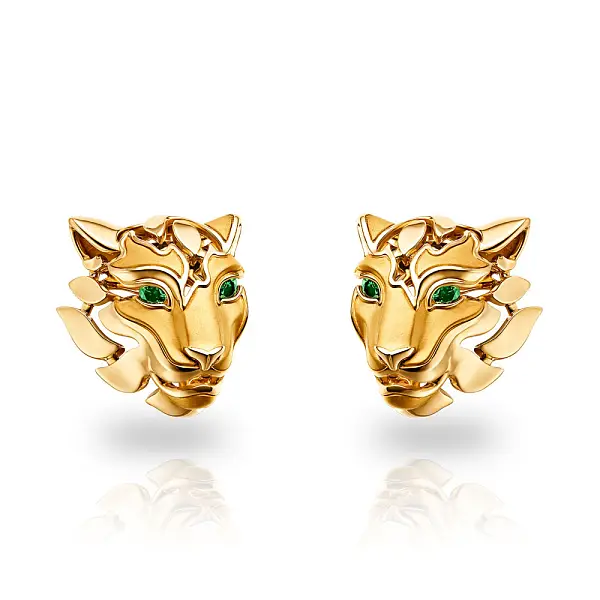 Carrera y Carrera 雪豹耳环