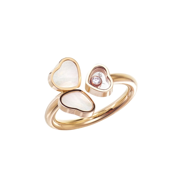 黄金戒指 Chopard Happy Hearts 82A083-5310