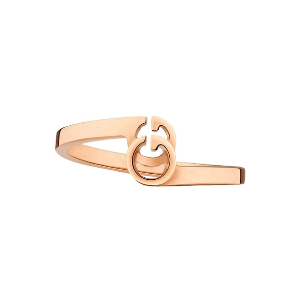 金色 Gucci GG Running 戒指