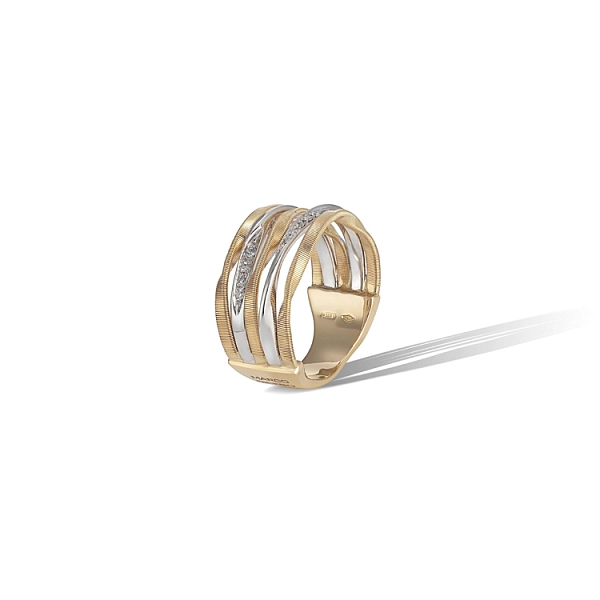 Marco Bicego Marrakech Onde 金戒指 AG349 B YW