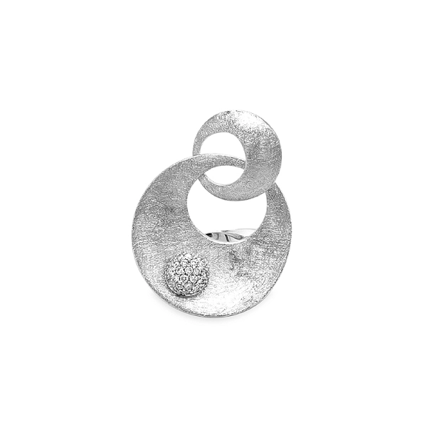 镶钻金戒指