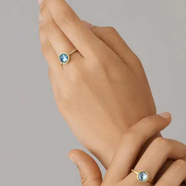 金戒指 Marco Bicego Jaipur AB632-B TPL01 Y