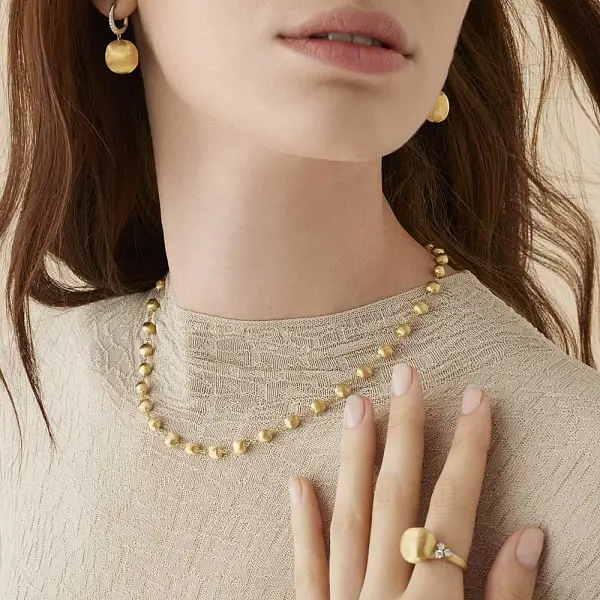 Marco Bicego Africa AB655 B YW Q6 黄金戒指