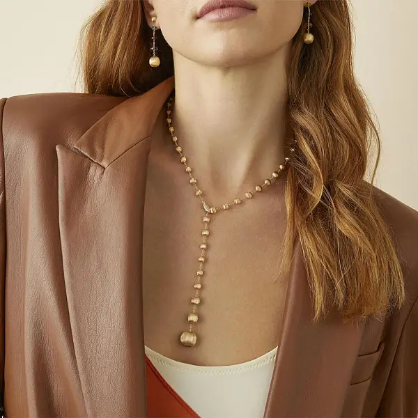 Marco Bicego Africa OB1625 MIX02 Y 黄金耳环