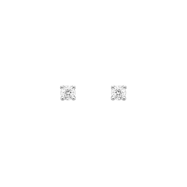 镶钻黄金山羊耳环